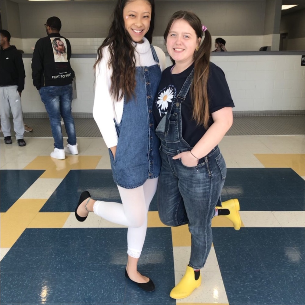 Jean overalls